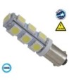 GloboStar® T4W BA9S 37341 Λαμπτήρας LED Ba9s με 13 SMD 5050 IP20 4.5W 450LM 360°Ψυχρό Λευκό GloboStar